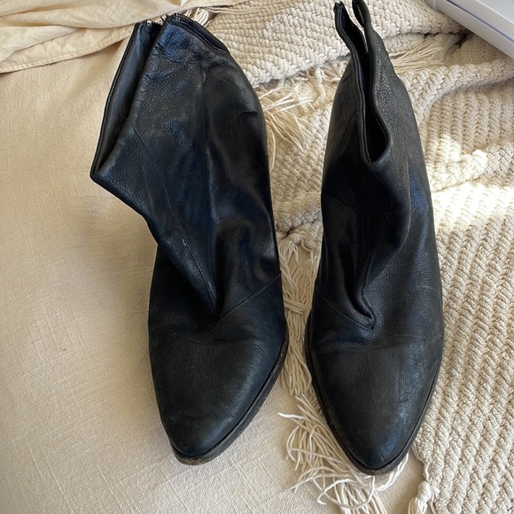 All saints black booties - Picture 2 of 3
